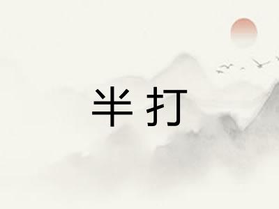 半打 半打