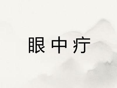 眼中疔