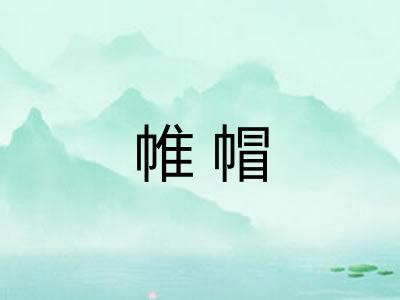 帷帽