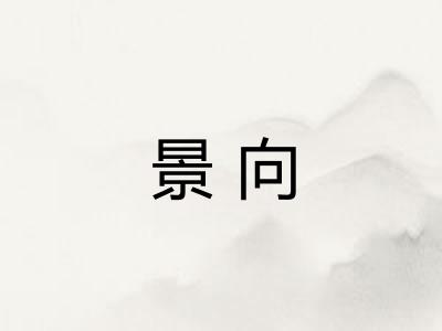 景向