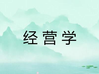 经营学 经营学