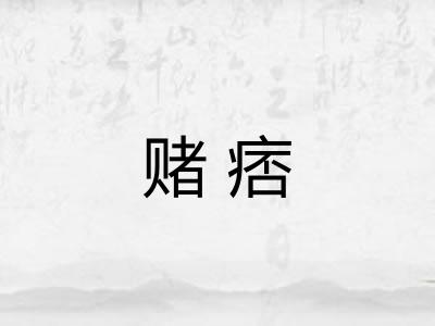 赌痞