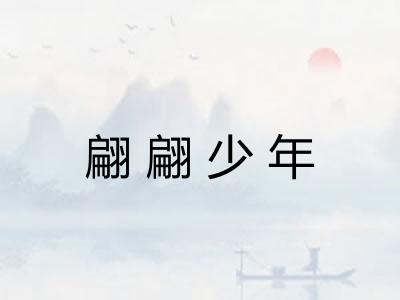 翩翩少年