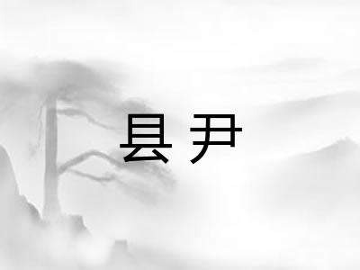 县尹
