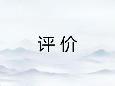评价