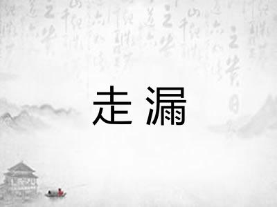 走漏