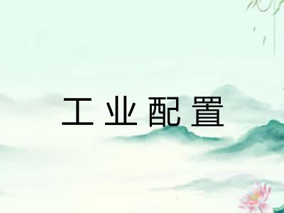 工业配置