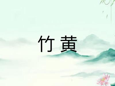 竹黄