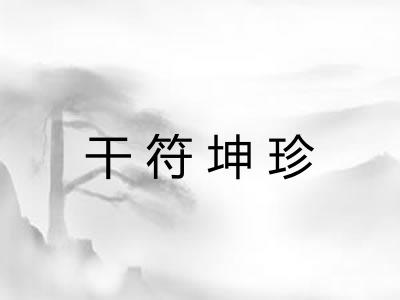 干符坤珍