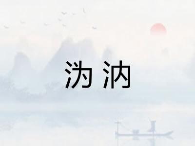 沩汭
