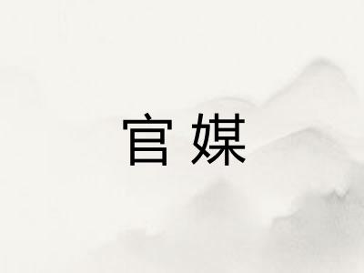 官媒