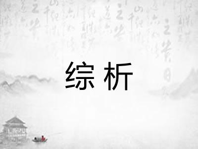 综析
