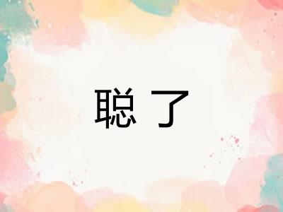 聪了