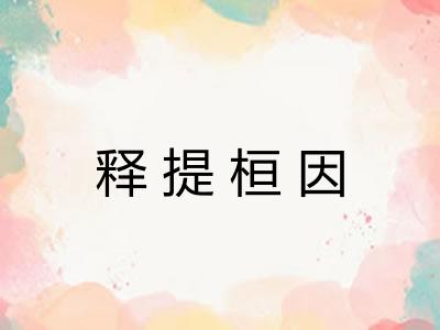 释提桓因