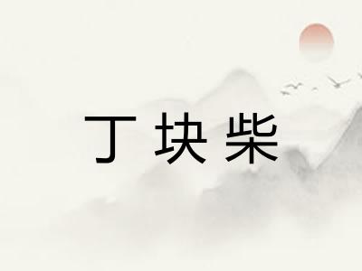 丁块柴 丁块柴