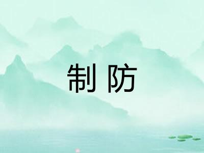 制防