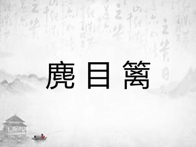 麂目篱