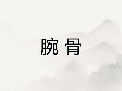 腕骨