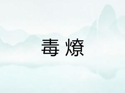毒燎