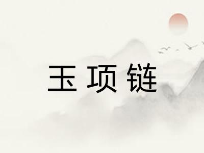 玉项链