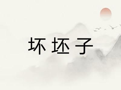 坏坯子