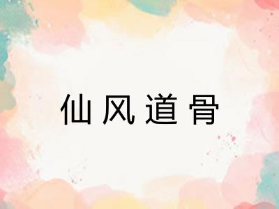 仙风道骨