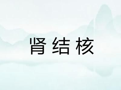 肾结核