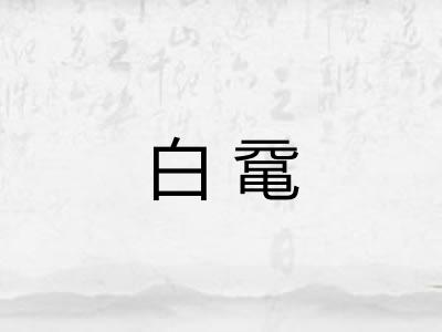 白鼋