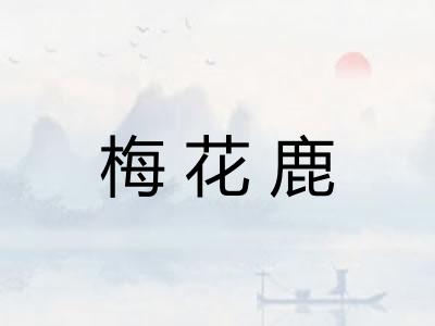 梅花鹿