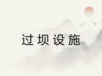 过坝设施