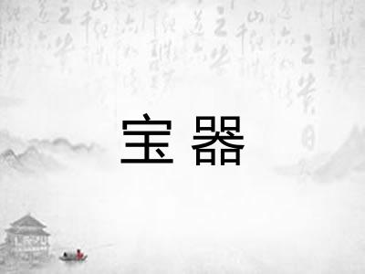 宝器