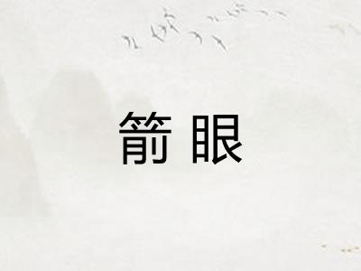 箭眼