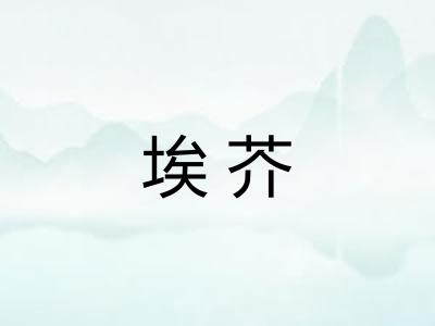 埃芥
