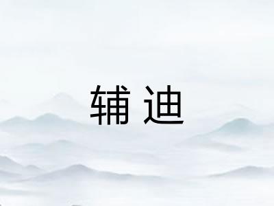 辅迪