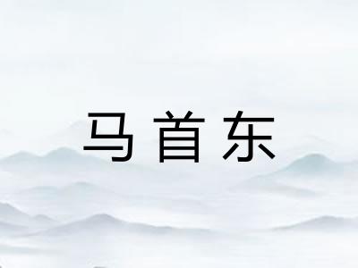 马首东