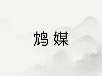鸩媒