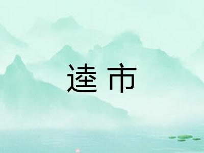 逵市