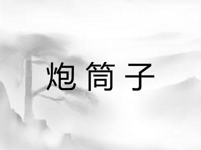 炮筒子