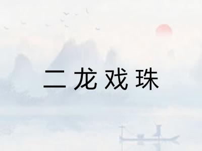 二龙戏珠