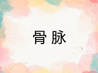 骨脉