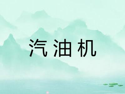 汽油机