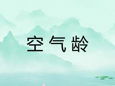 空气龄