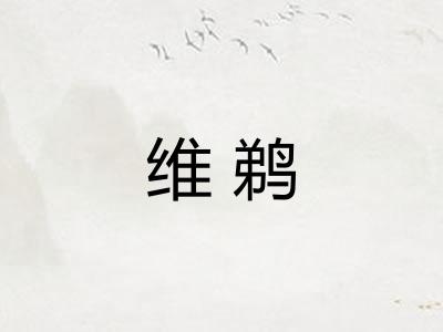 维鹈