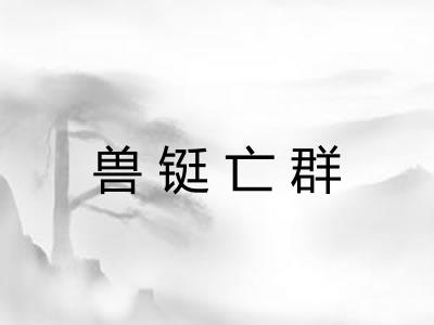 兽铤亡群