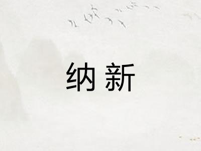 纳新