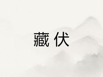 藏伏