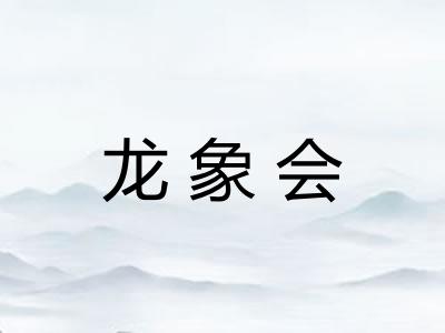 龙象会