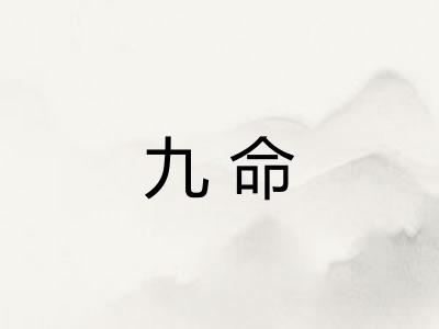 九命