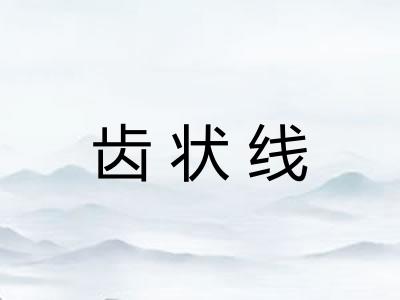 齿状线