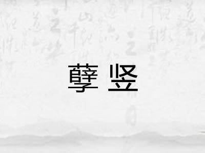 孽竖